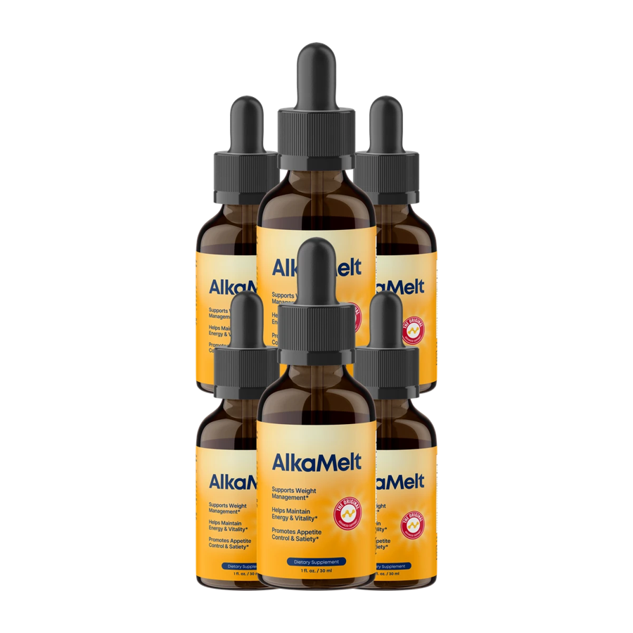 AlkaMelt six bottle set